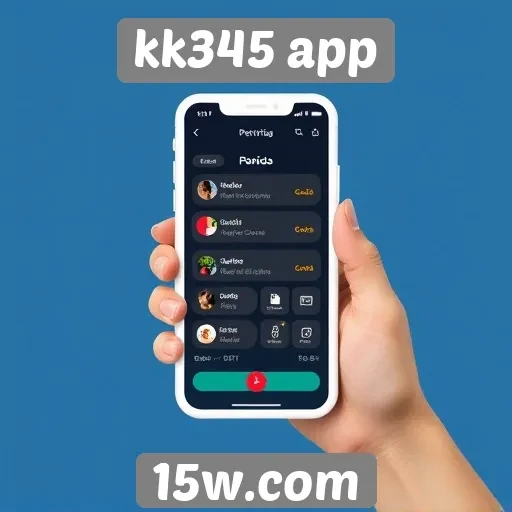 Novo design do kk345 app melhora experiência do usuário